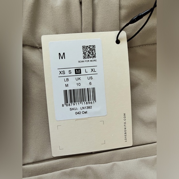 Phylis Tailored Peg Leg Pants by Love, Bonito - Picture 11 of 15